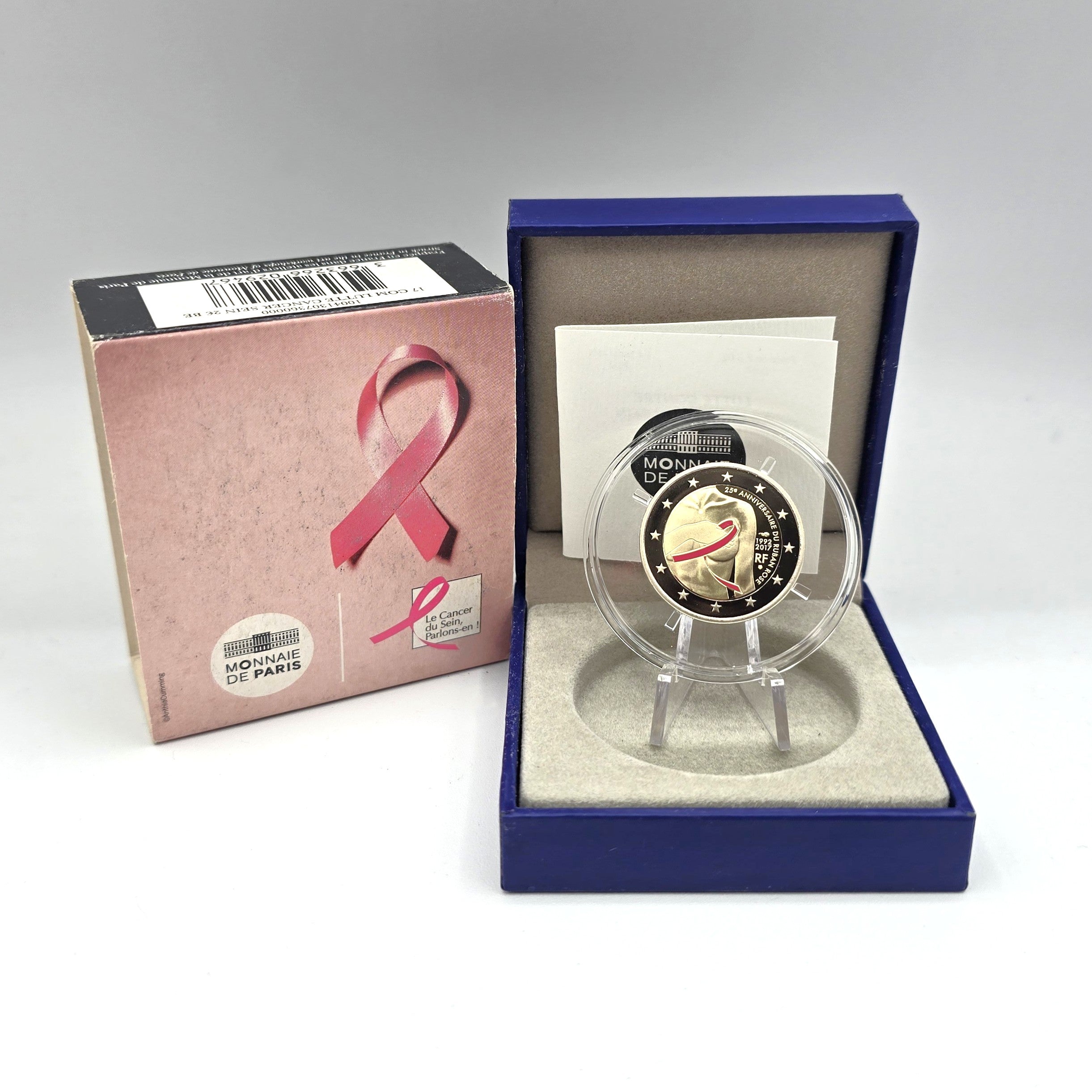 2017 "Breast Cancer" - 2€ France Proof